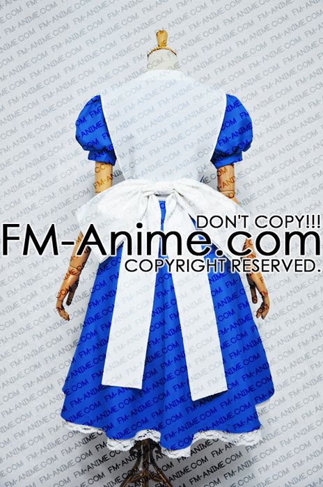 FM-Anime  Alice: Madness Returns Alice Classic Dress Cosplay Costume