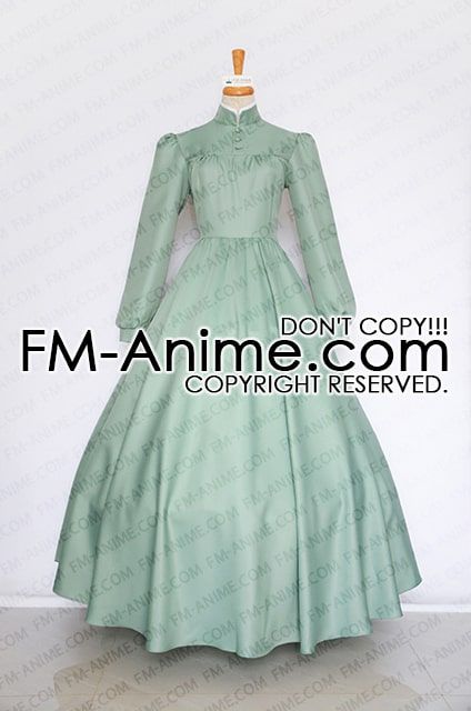 Howl's Moving Castle Sophie Green Dress Cosplay Costume Commission, Ghibli  Anime Movie, Halloween Custome Custom Made - FM-Anime Cosplay Shop