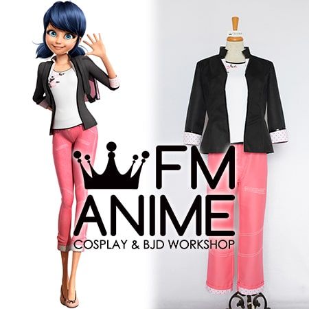 Miraculous: Tales of Ladybug & Cat Noir Marinette Cosplay Costume, Anime  Cosplay Costume, Halloween Costume – FM-Anime Cosplay Shop