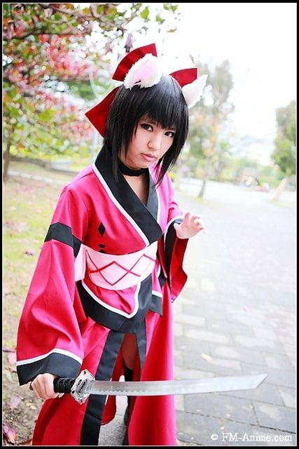FM-Anime – Omamori Himari Kimono Cosplay Costume