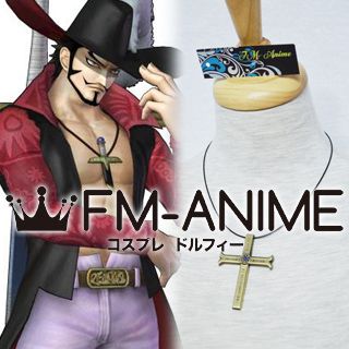 Necklace for One Piece Mihawk Dulacre Anime : : Fashion