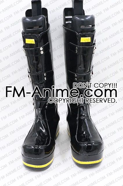 Rin Len Muse Dash Cosplay Shoes Commission, PU Leather Cosplay