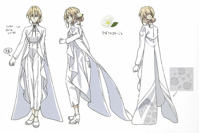 Violet Evergarden Eternity and the Auto Memory Doll Violet Evergarden  Wedding Outfit Cosplay Costume Commission Anime Cosplay Costume Custom Made  Custom Size - FM-Anime Cosplay Shop