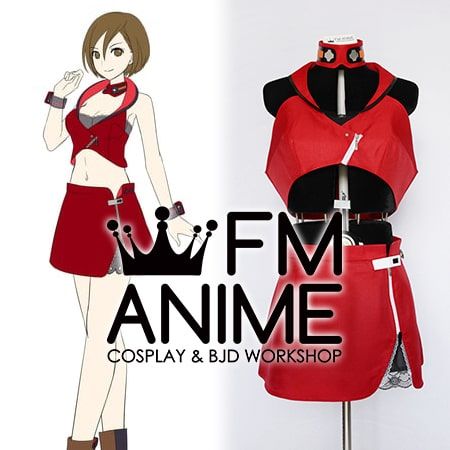 Vocaloid 3 Meiko Cosplay Costume, Game Cosplay Costume – FM-Anime