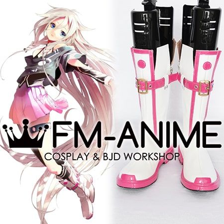 Monster Girl Quest Luka Blue Shoes Cosplay Boots
