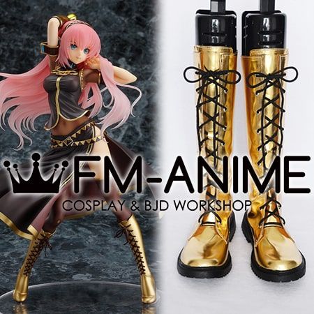 Vocaloid Megurine Luka Figure Version Cosplay Shoes Boots – FM-Anime