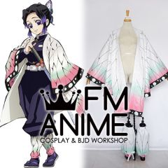 Demon Slayer: Kimetsu no Yaiba Shinobu Kochou Kimono Military Uniform Cosplay Costume