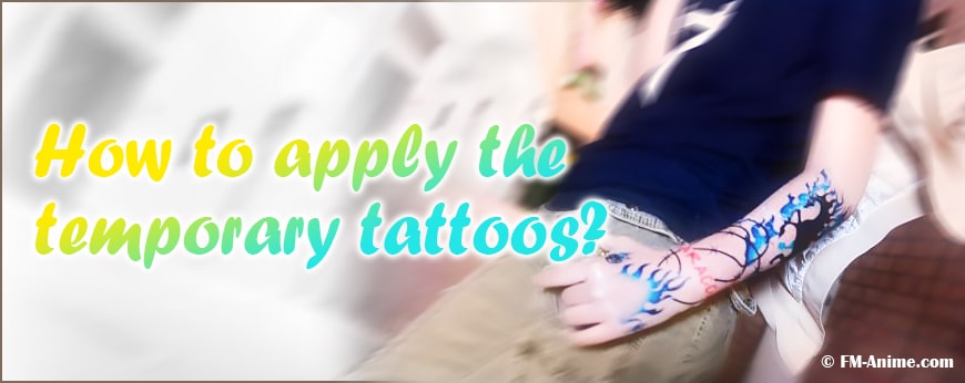Product Description - About our tattoos~